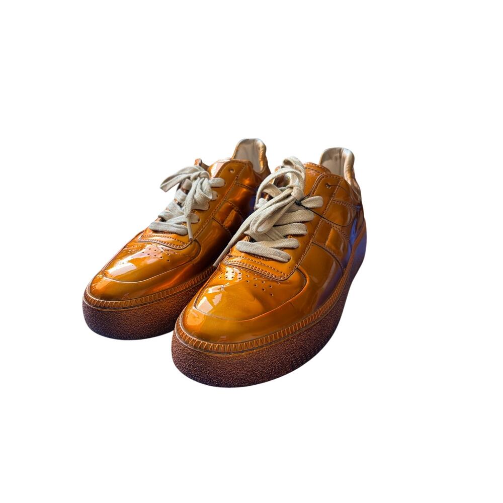 Maison Margiela Metalic Orange Replica Platform Trainers - Size 38